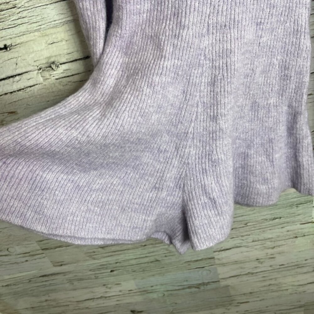 Urban Outfitters Lavender Off-Shoulder Knit Romper - Picture 4 of 9